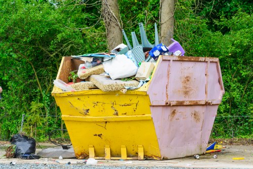 Deptford community engaged in waste removal