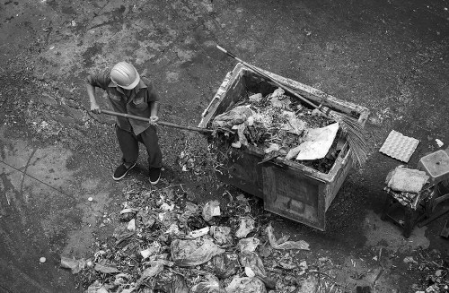 Business waste removal services in Deptford office setting