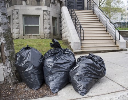 Recycling process for business waste in Deptford